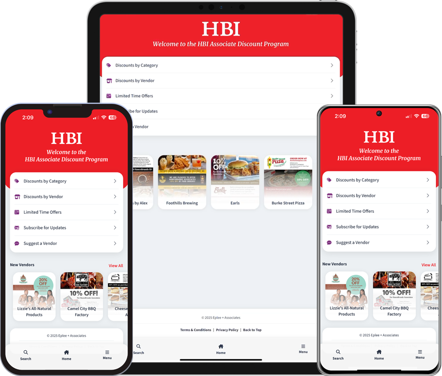 HanesBrands Associate Discount Program Mobile App Screenshots